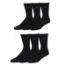 Dockers Men's Performance Socks - 3-Pairs and 6-Pairs Athletic and Dress Crew Socks for Men