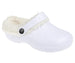 FOAMWALK Girl's Cutie Lightweight Classic Solid Sherpa-Lined Furry Clog - Warm Fleece & Stylish Clogs for Girls