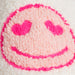 Kensie Slippers for Kids Smiley Face Slippers for Girls - Fuzzy Cute Slippers with Rhinestones for Little Kid/Big Kid