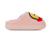 Kensie Slippers for Kids Smiley Face Slippers for Girls - Fuzzy Cute Slippers with Rhinestones for Little Kid/Big Kid