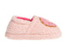 Kensie Toddler Girl's Warm Sherpa Little Girls Fuzzy Slippers, Cute Stuff for Kids with Cute Patch - Toddler Shoes for Girls