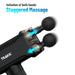 TRAKK Handheld Deep Tissue Double Head Powerful Gun Massager