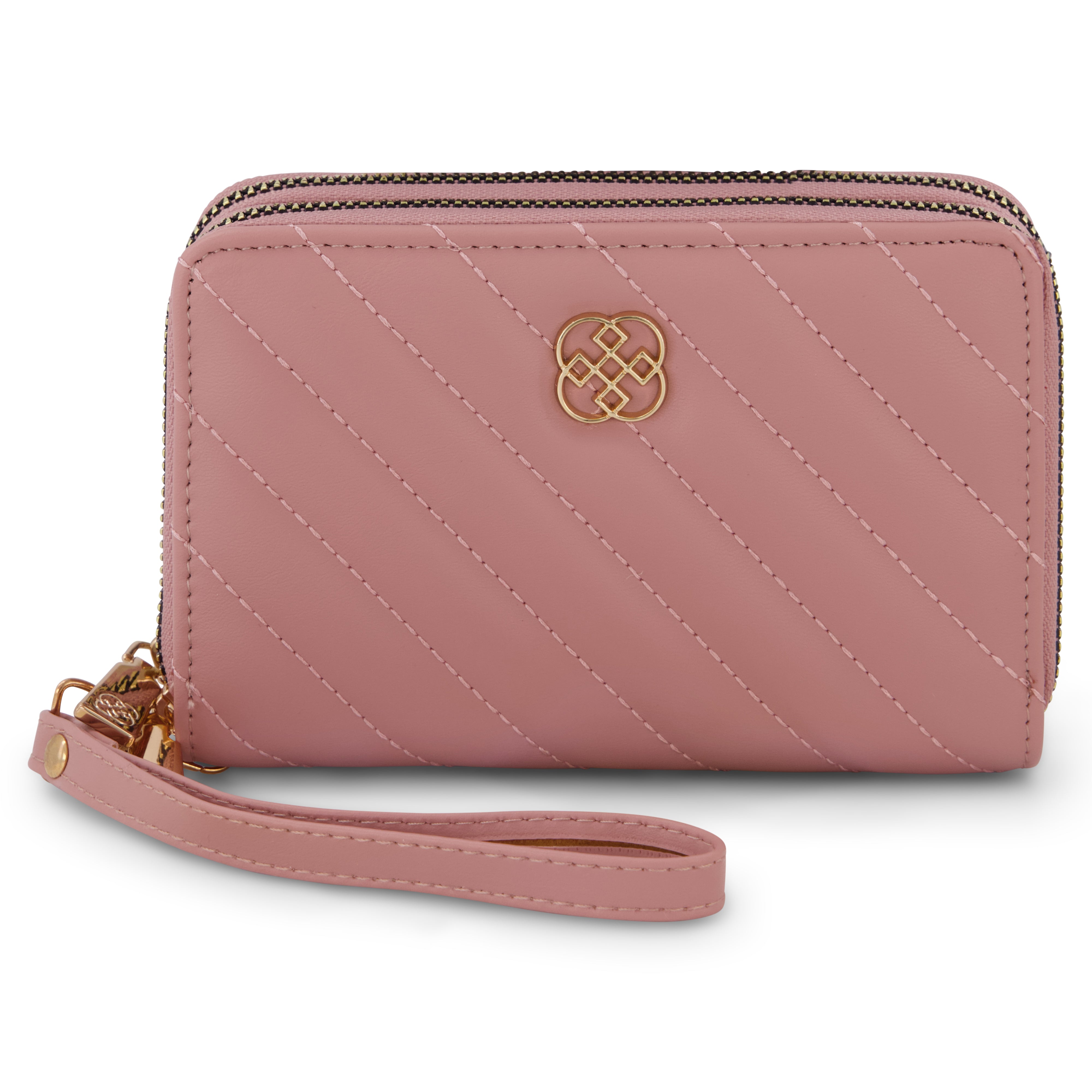 Daisy Fuentes Women's Diagonally Quilted Compact Wallet, Large Capacit –  Trendilize