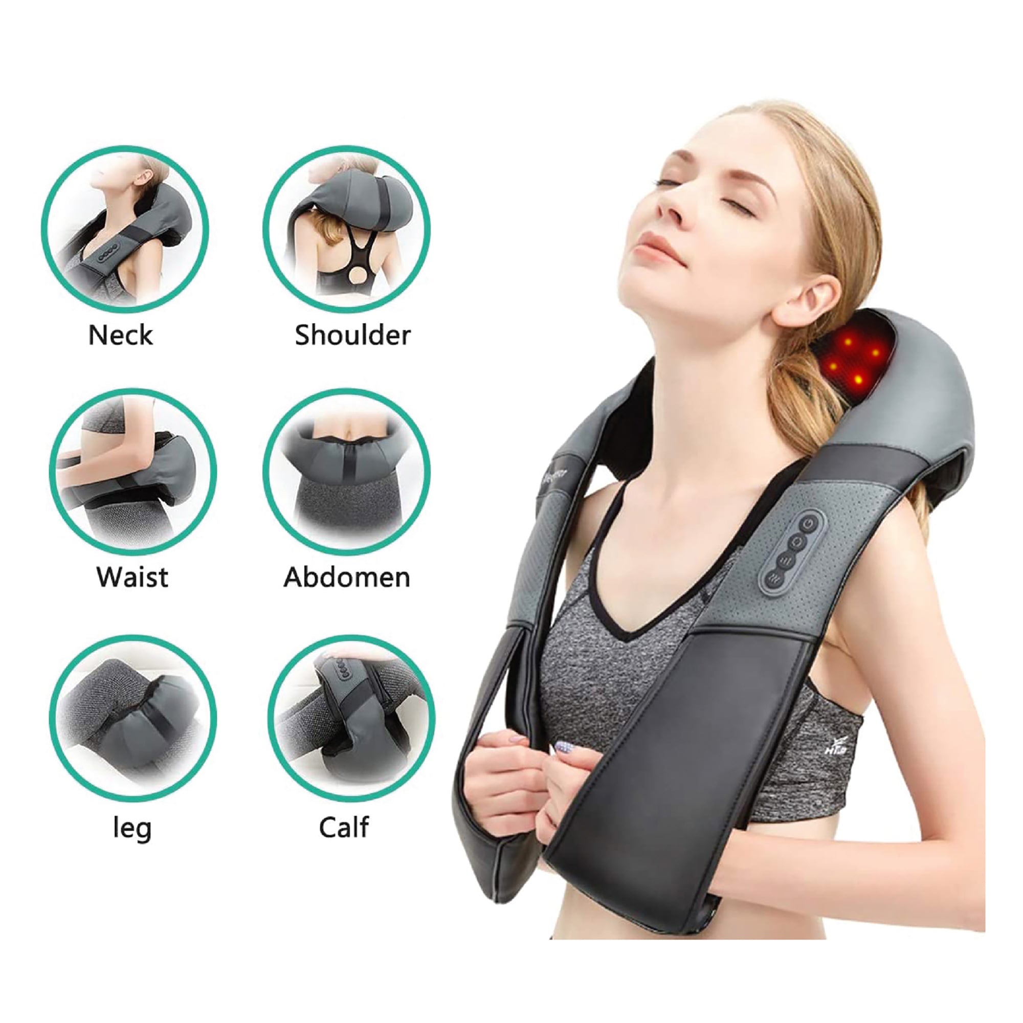 Back Massager with Soothing Heat
