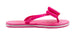 Sara Z Girls Vegan Thong Sandal with Bow and Rhinestone Embellishment